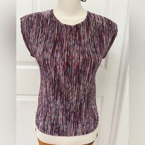 Purple ladies top